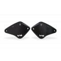 CNC Racing 'Touch Bicolor' Front Brake & Clutch Reservoir Caps for Ducati Diavel V4 CNC Racing 'Touch Bicolor' Front Brake & Clutch Reservoir Caps for Ducati Diavel V4